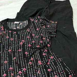 Dickies Scrub top and bottoms